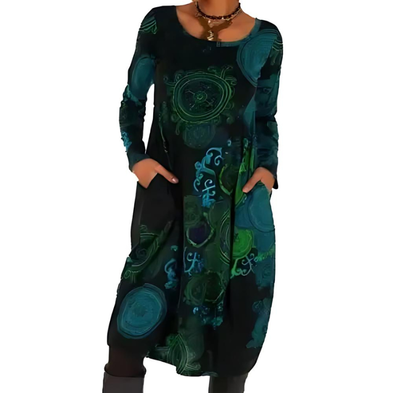 Lilou™ - Robe d'Hiver Élégante et Confortable