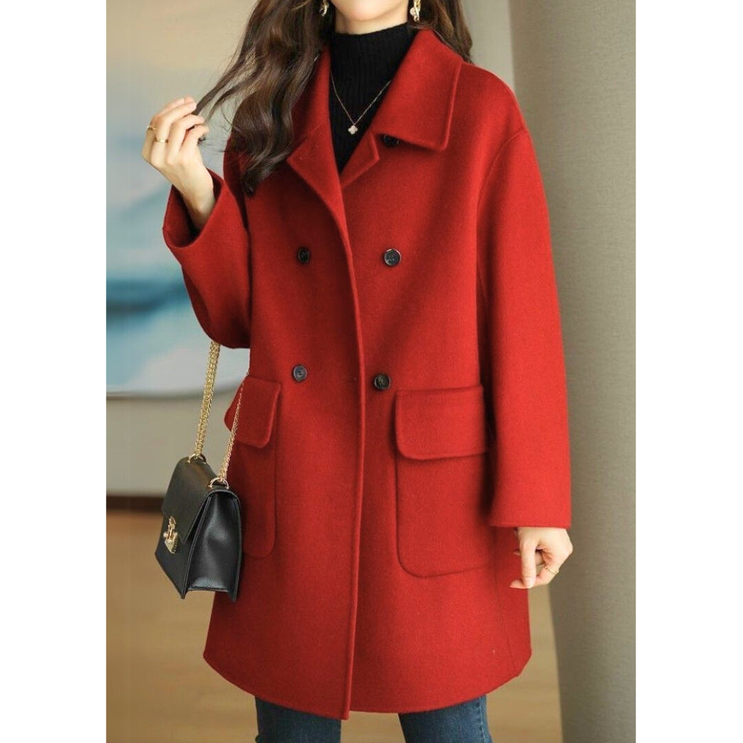 Marie™ - Manteau Long Élégant et Moderne