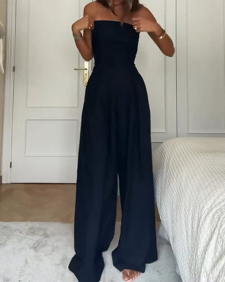 Marta™ - Combinaison Élégante Off-Shoulder