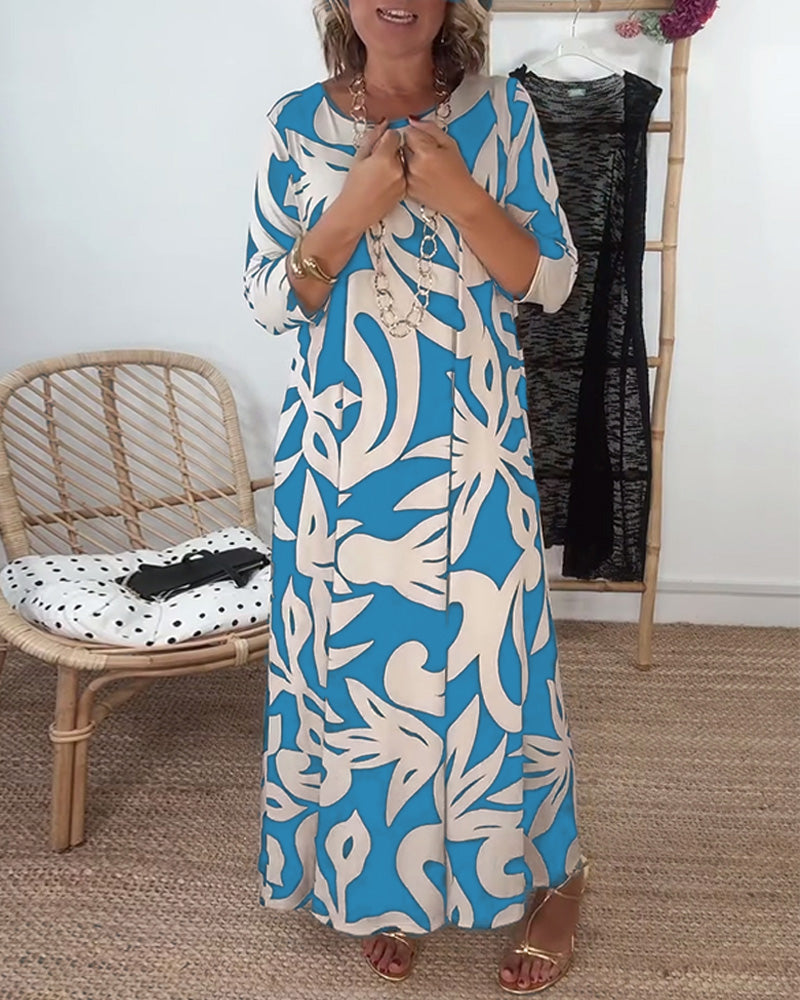Fiona™ - Robe Longue Élégante