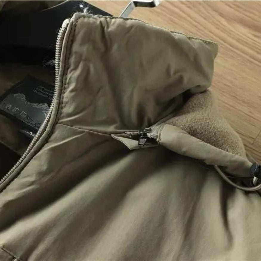 Jeremy - Veste imperméable homme à capuche et fermeture éclair