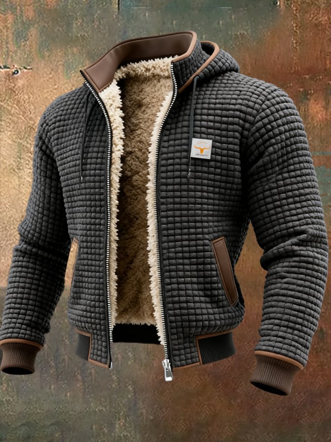 Vincent- Veste Isolante en Polaire Hivernale