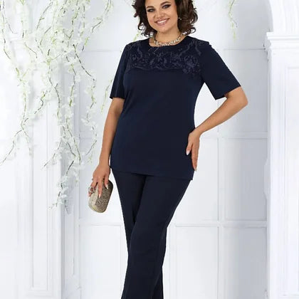 Fem™ - Ensemble Élégant en Dentelle – 3 Pièces