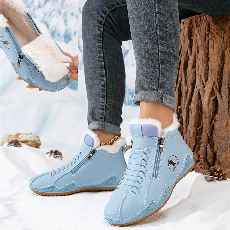 Kaliravienne - Bottines Hiver Ergonomiques Confort Plus
