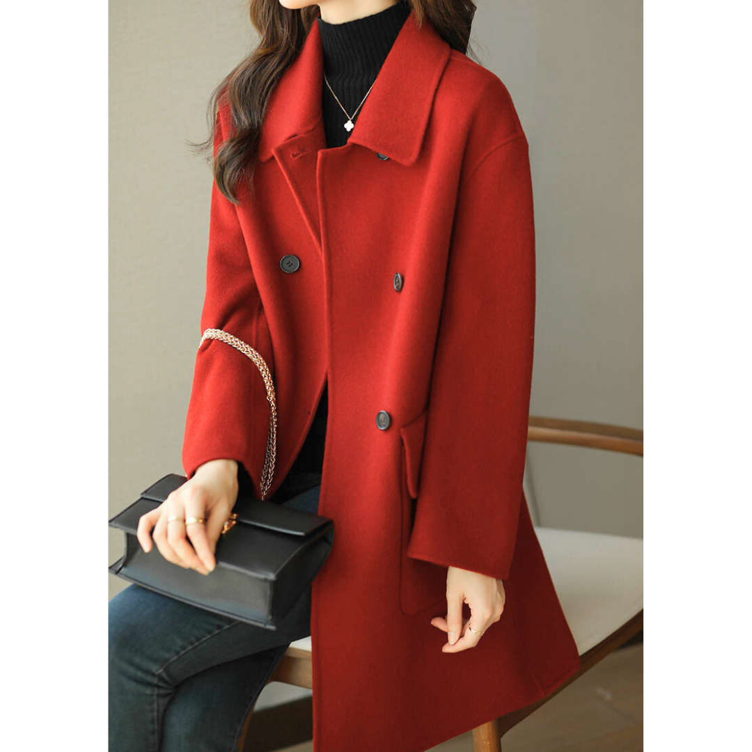 Marie™ - Manteau Long Élégant et Moderne
