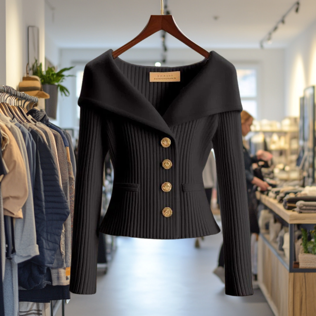 Loreta™ - Tricot-jacket Luxueux