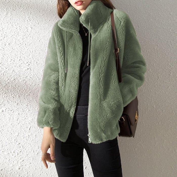 Lune™ - Manteau Matelassé à Col Montant