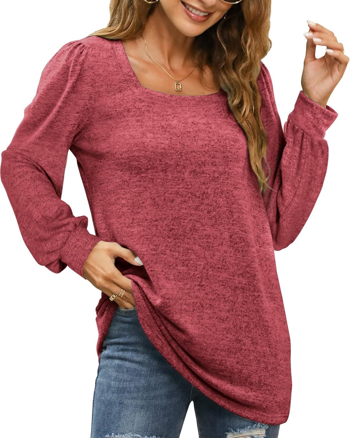 Maëlys™ - Haut Décontracté Longues Manches pour Femme