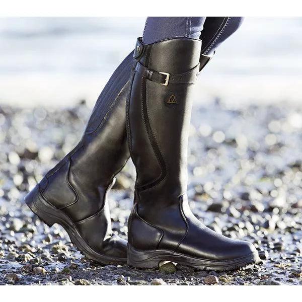 Averlina™ - Bottes d’Équitation en Cuir Imperméable