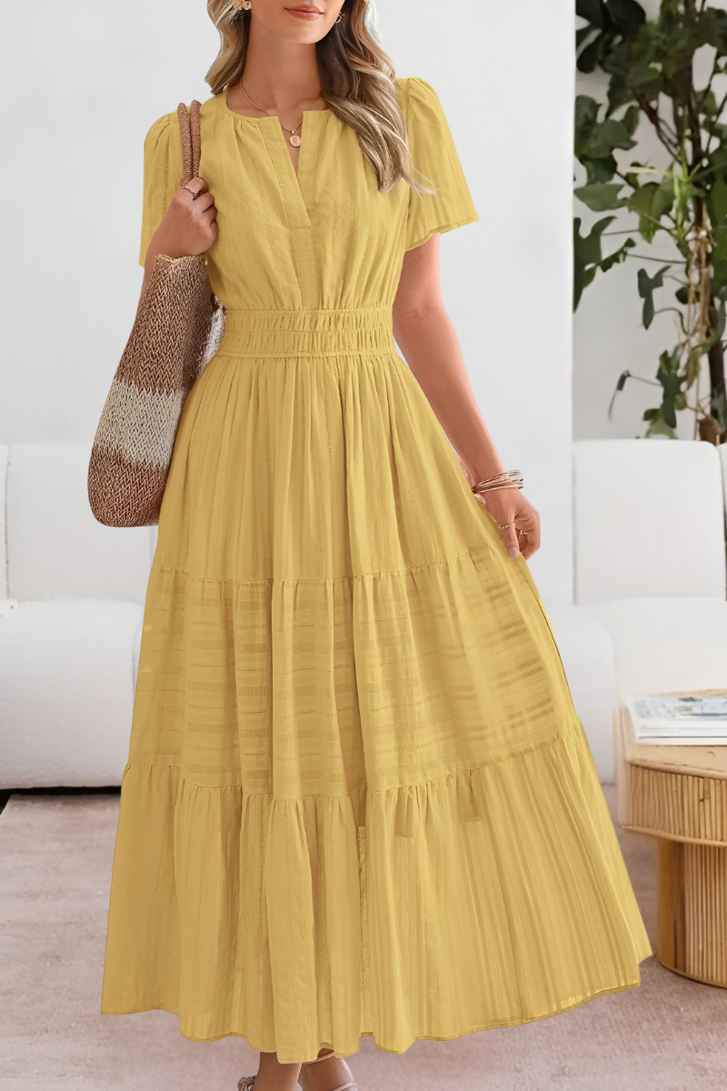 Adelphine™ - Robe d'Été Boho Breeze Légère et Élégante