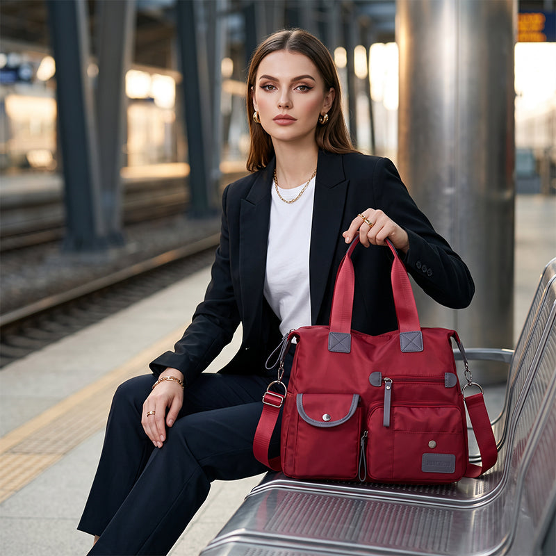 Briona - Grand sac tote femme imperméable en nylon