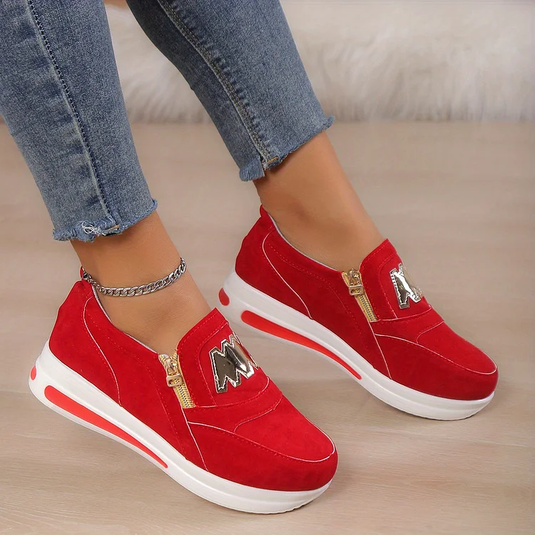 Nella™ - Chaussures Orthopédiques Confortables avec Plateforme Casual Slip-on pour Femme