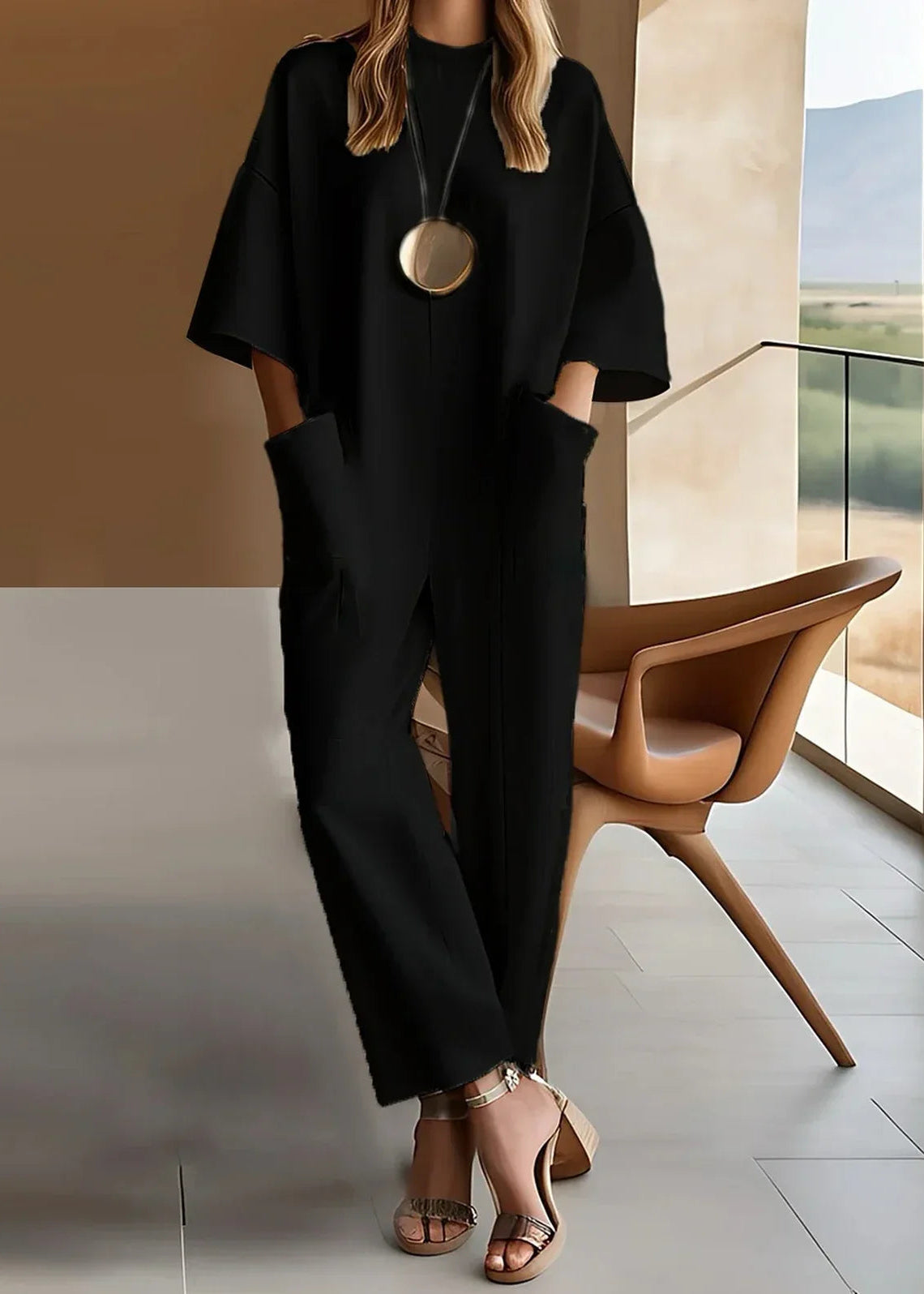 Tanoria - Combinaison style urbain pour un look chic et sans effort