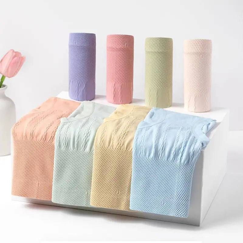 Kaliravina - Culottes Antibactériennes Amincissantes Avec Taille Haute