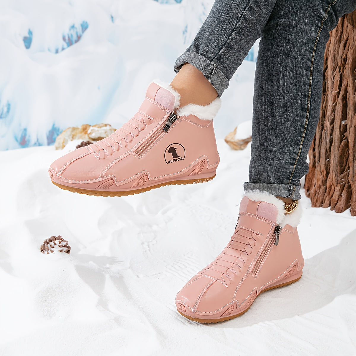Kaliravienne - Bottines Hiver Ergonomiques Confort Plus