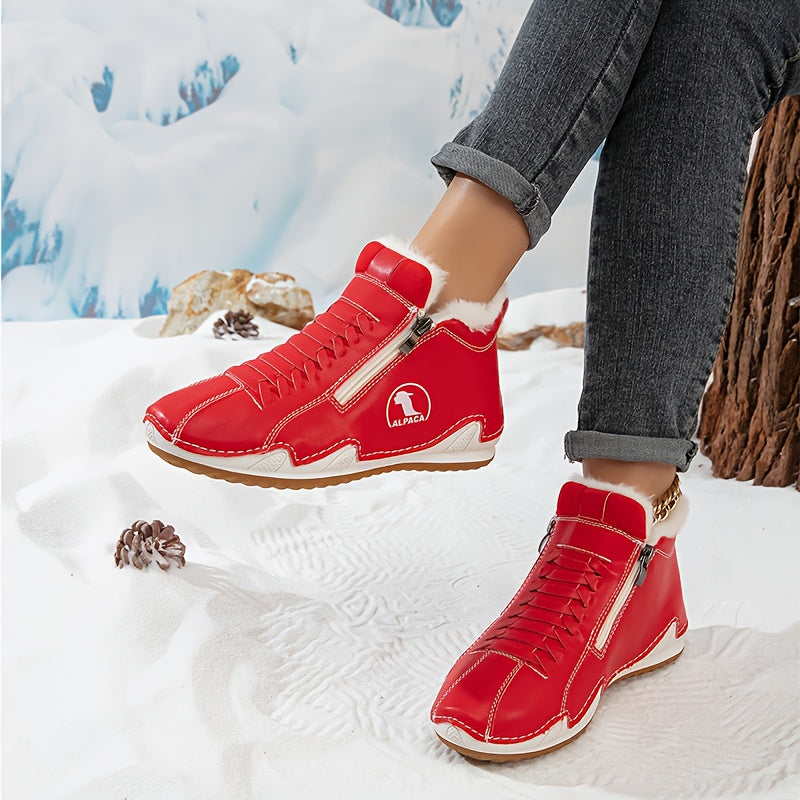 Kaliravienne - Bottines Hiver Ergonomiques Confort Plus