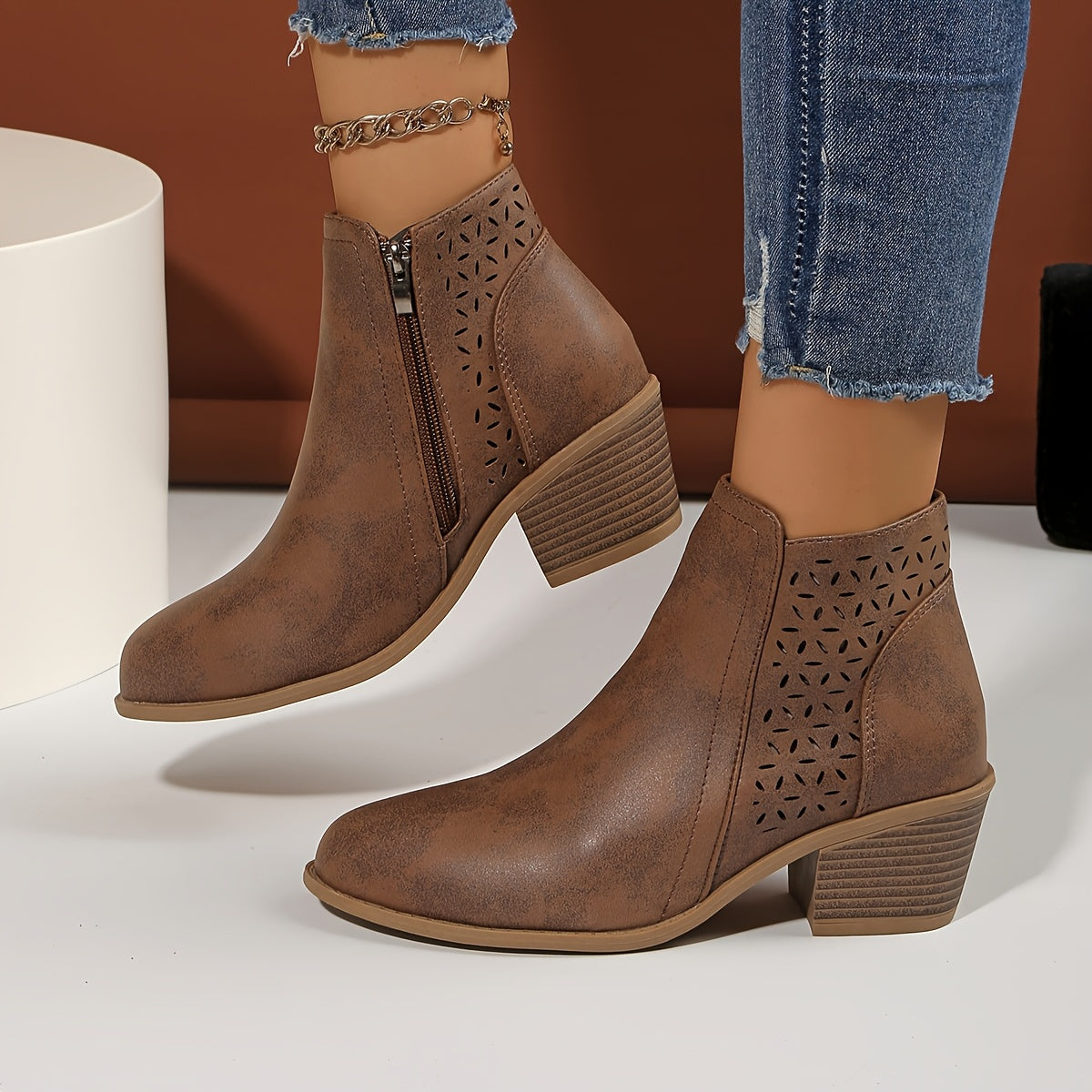 Cyenna™- Bottines Confort Femme au Style Élégant