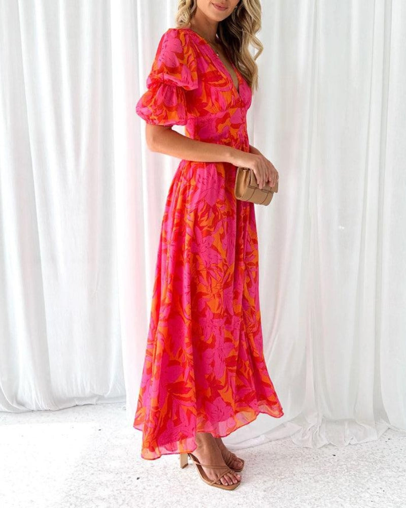 Madelon™ - Robe Maxi Élégance et Charme