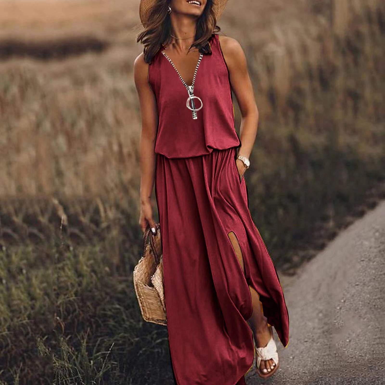 Pavina™ - Nouvelle robe imprimée élégante pour femmes
