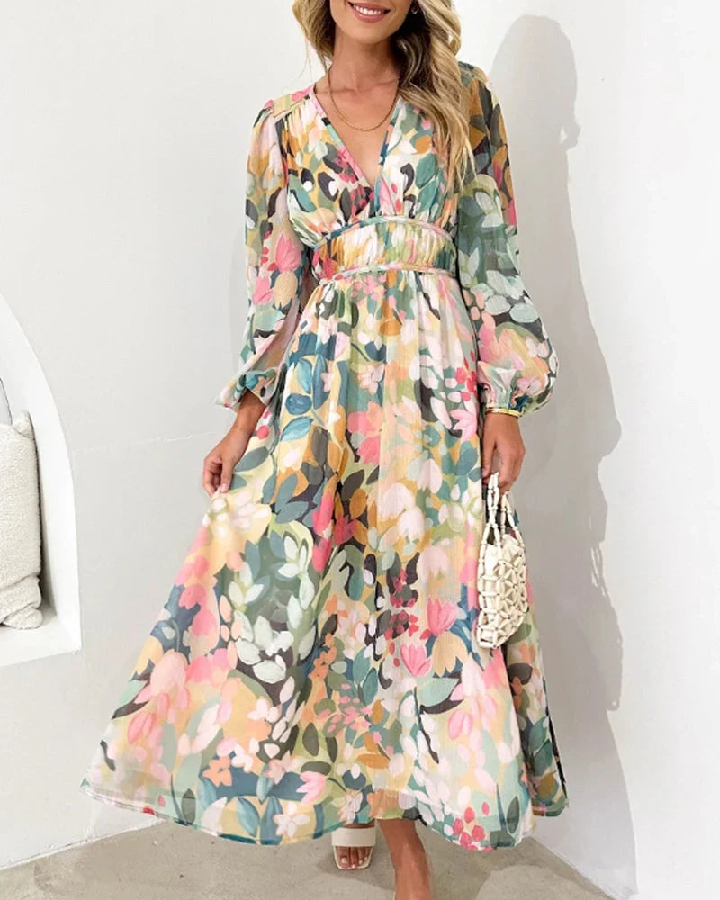 Violeta - Robe de printemps colorée