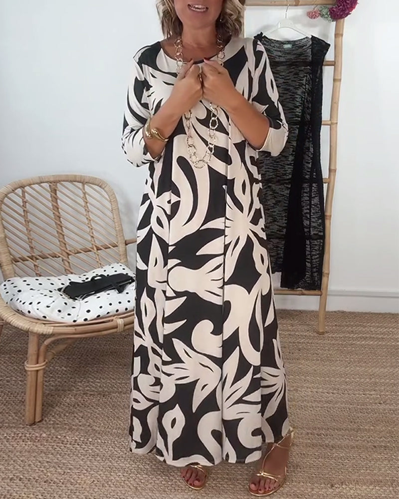 Fiona™ - Robe Longue Élégante