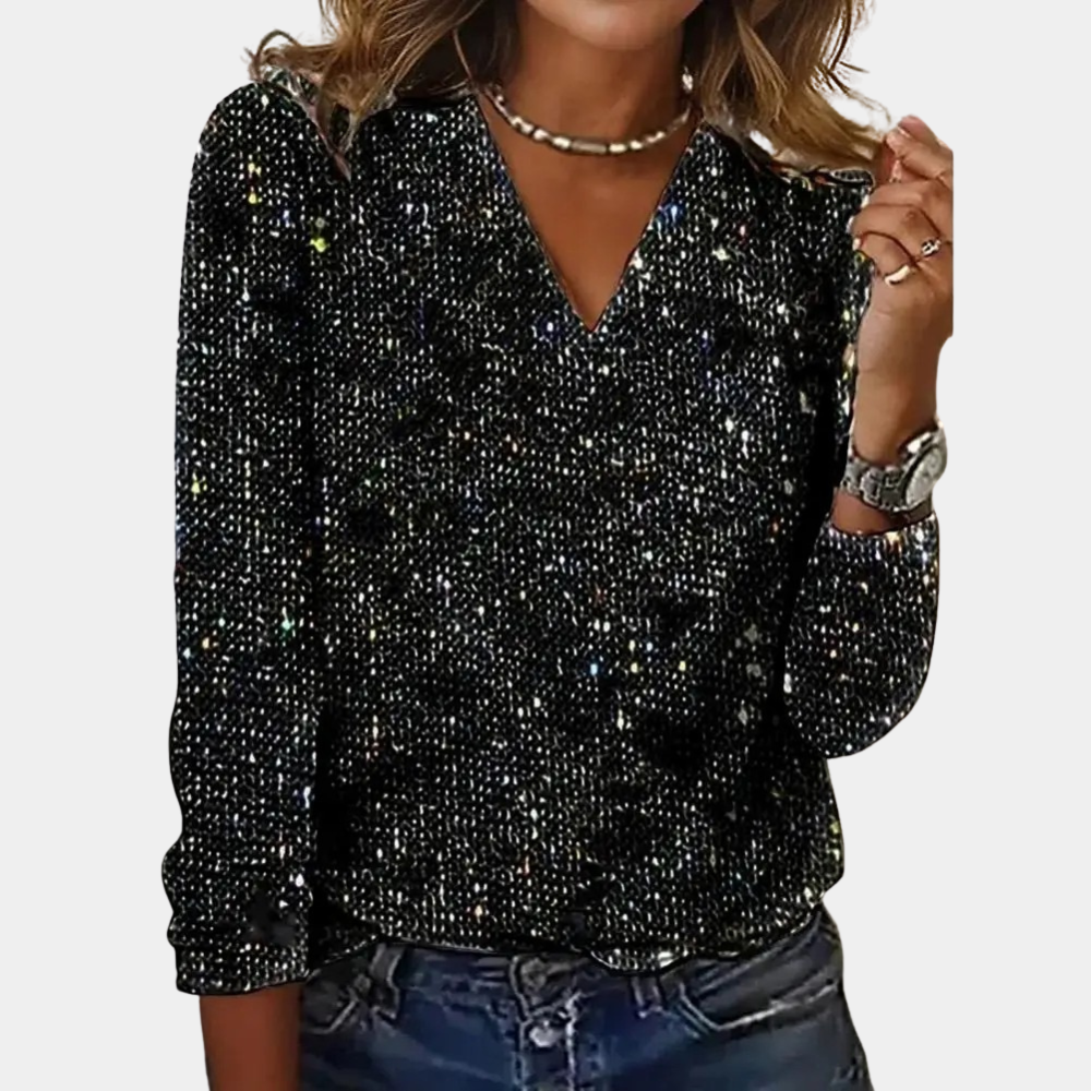 Irene™ - Top pailleté pour femmes (Tendance Noël et Nouvel An 2024)