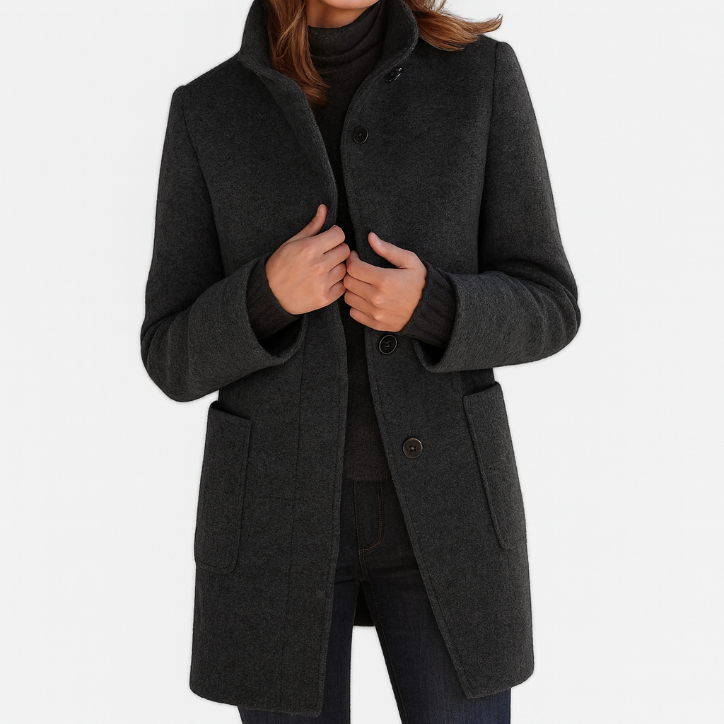 Marionne™ - Veste pour femme avec col montant pour un style élégant et fonctionnel