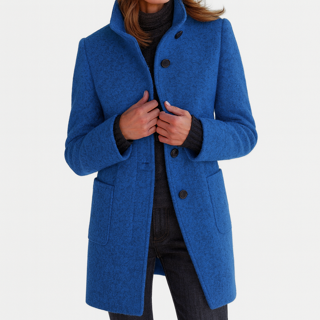 Marionne™ - Veste pour femme avec col montant pour un style élégant et fonctionnel