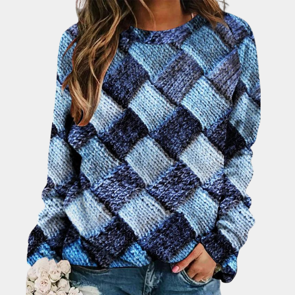 Salomé™ - Pull Coloré à Motif