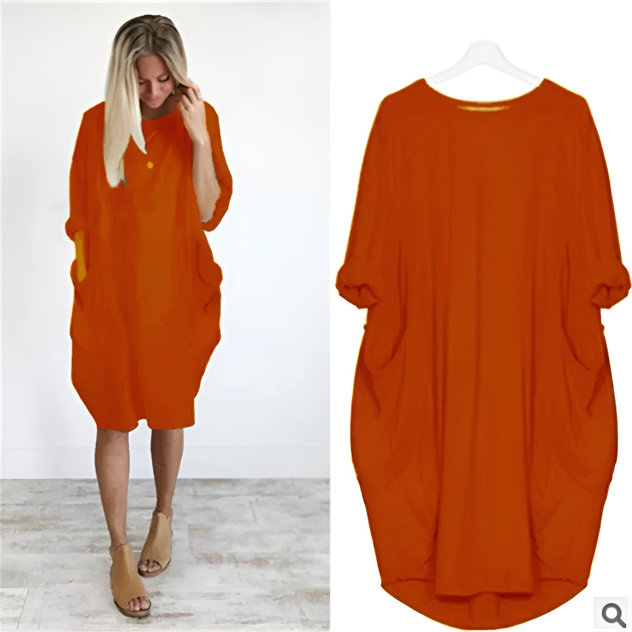 Axelle™ - Robe Confortable avec Poches