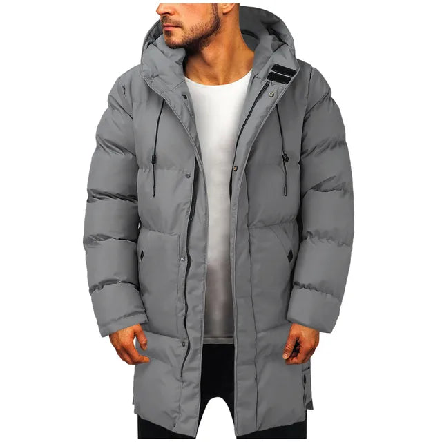 Jean™ - Parka Longue à Capuche pour Homme Confort et Style Hivernal