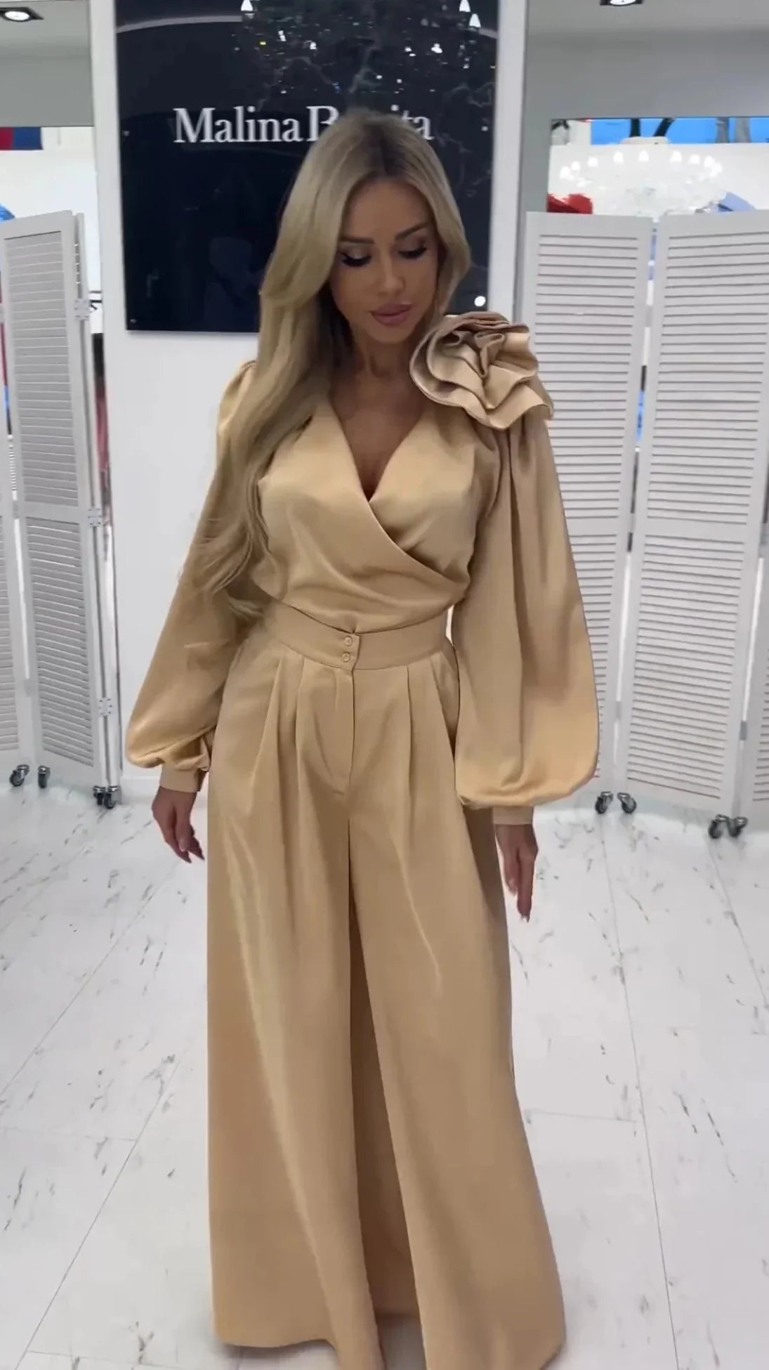 Doutzen™ - Ensemble élégant en satin