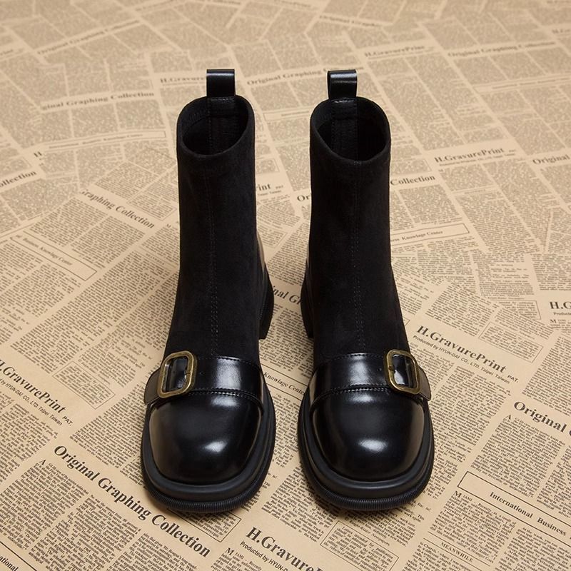 Fayloriah - Bottes Suède Confort