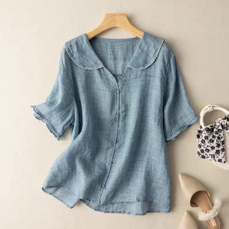 Darian™ - Chemise Légère En Lin Pour Femme
