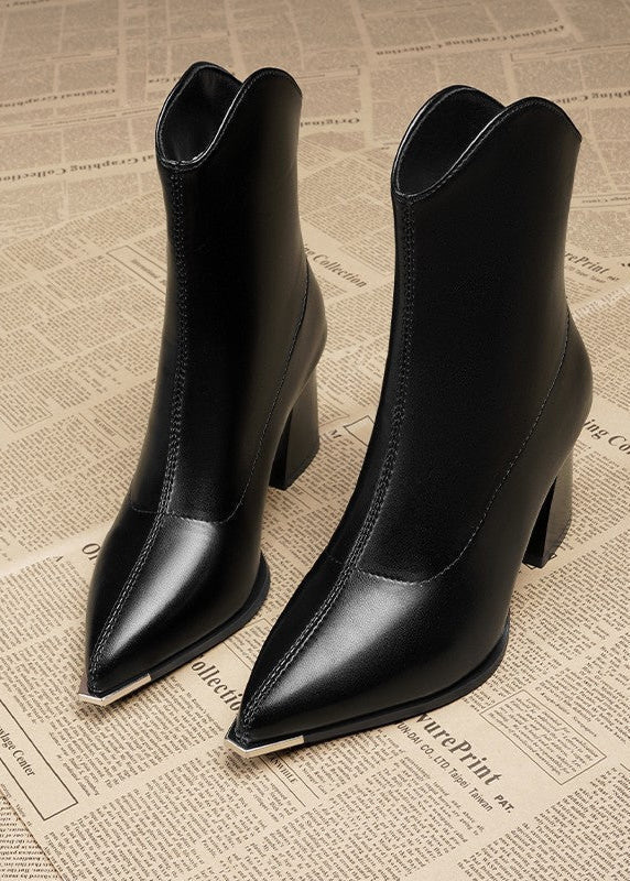 Elaina™ - Bottes Élégantes à Talon Haut pour Femme