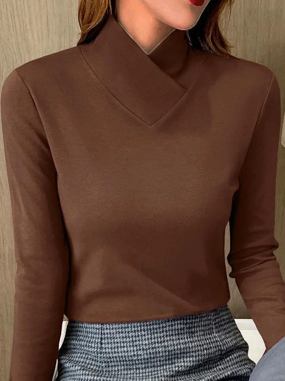 Melanie™ - Pull Élégant à Col Montant