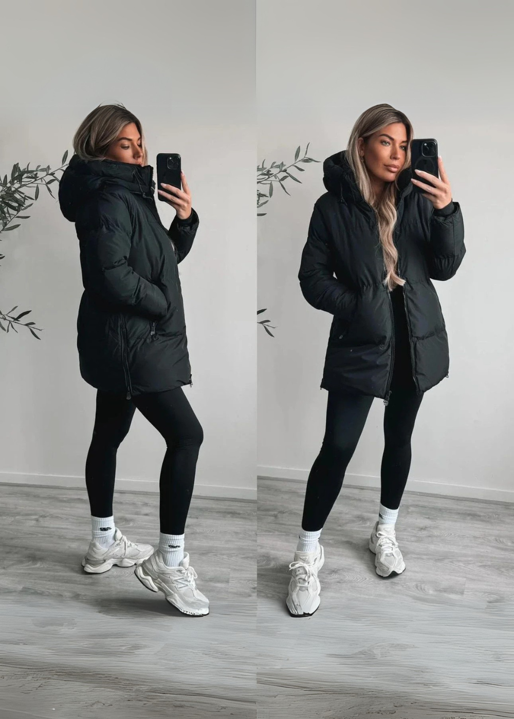 Eléonore™ - Veste Quilted Mi-Longue pour Femme