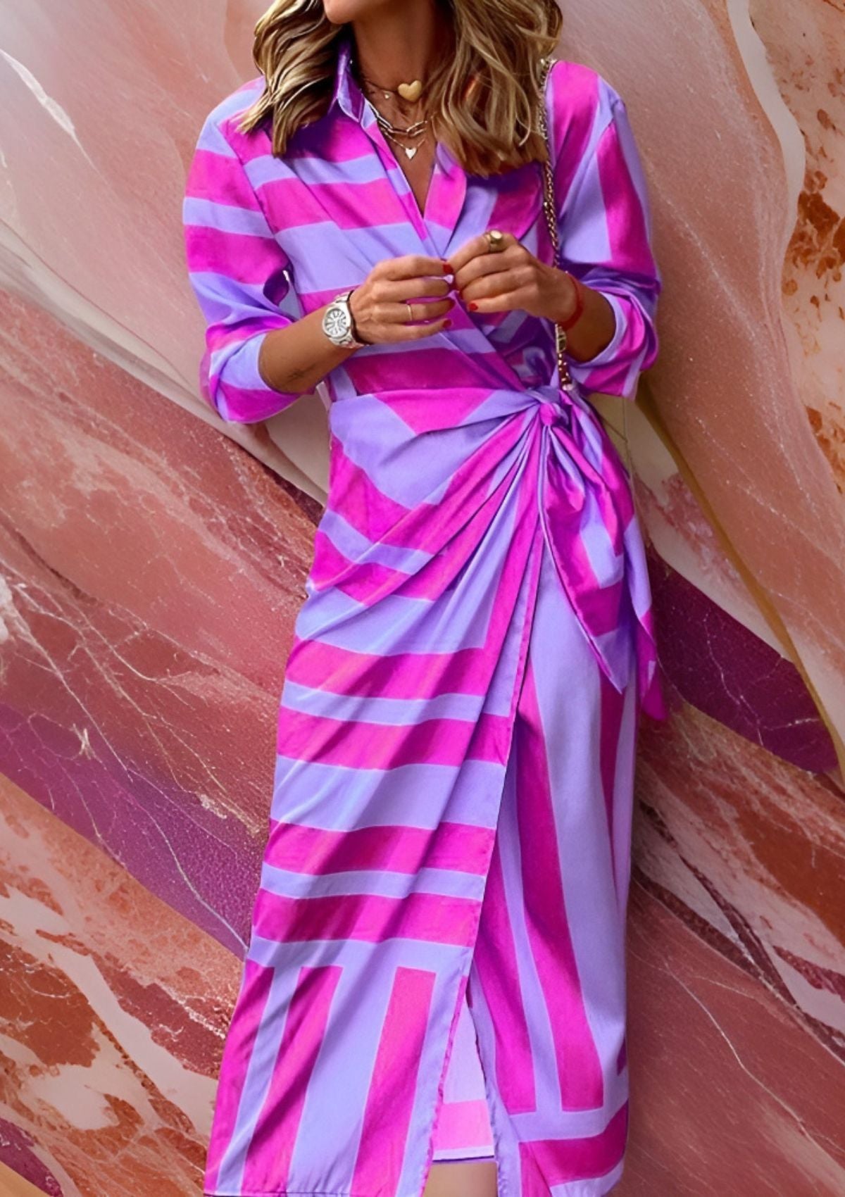 Victoire - Robe Chemise Élégante