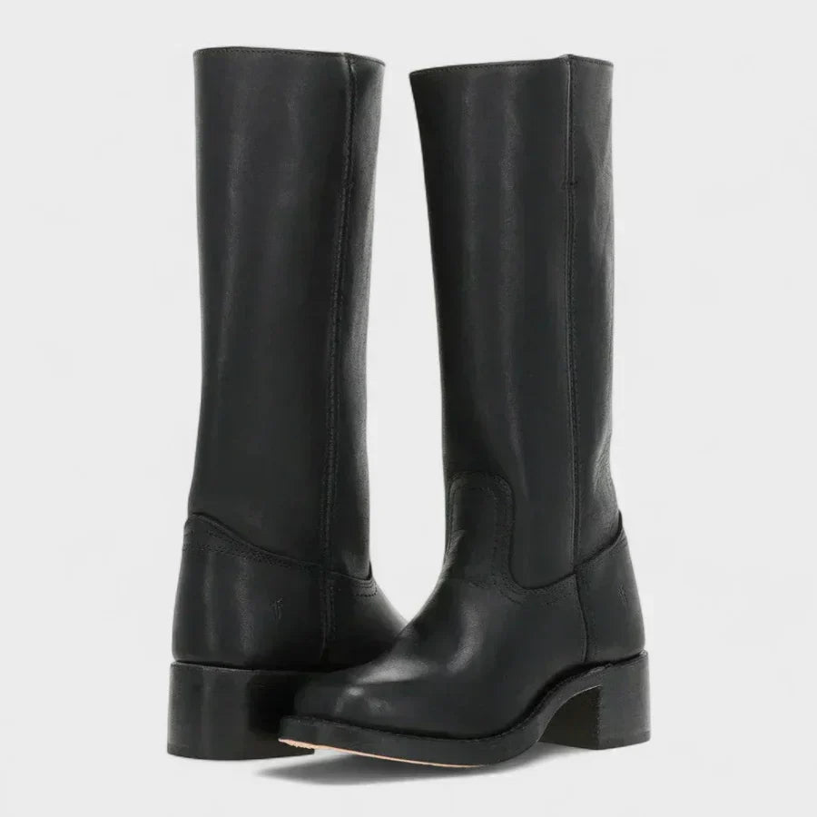 Marivellea™ - Bottes en Cuir Rétro pour Femme