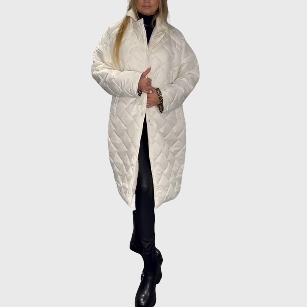Alissara™ - Manteau Matelassé Réversible Élégant