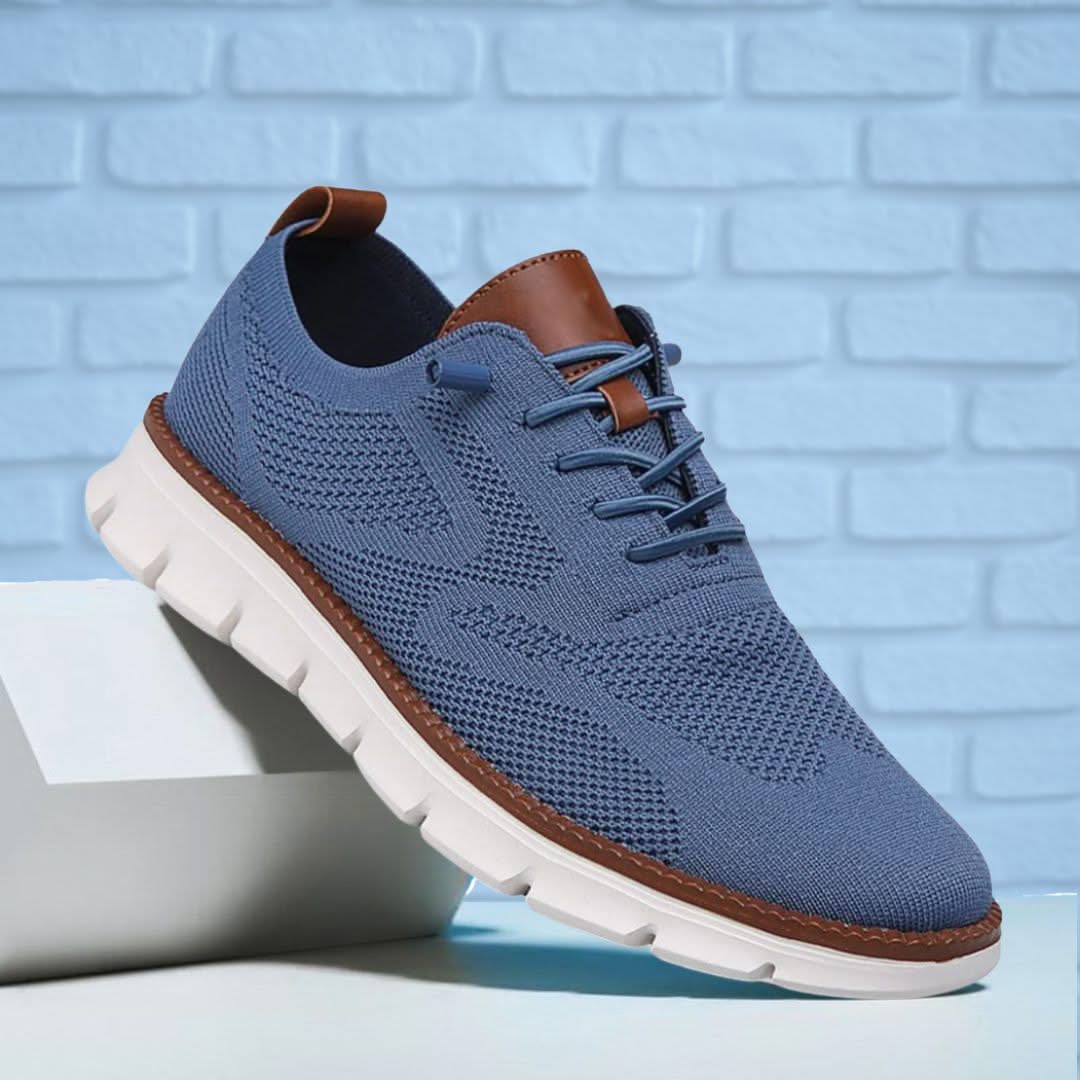 Noah - Chaussures homme respirantes à lacets pour confort quotidien