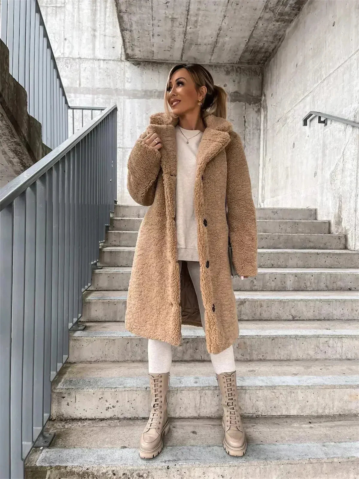 Presina™ - Manteau teddy élégant pour femme