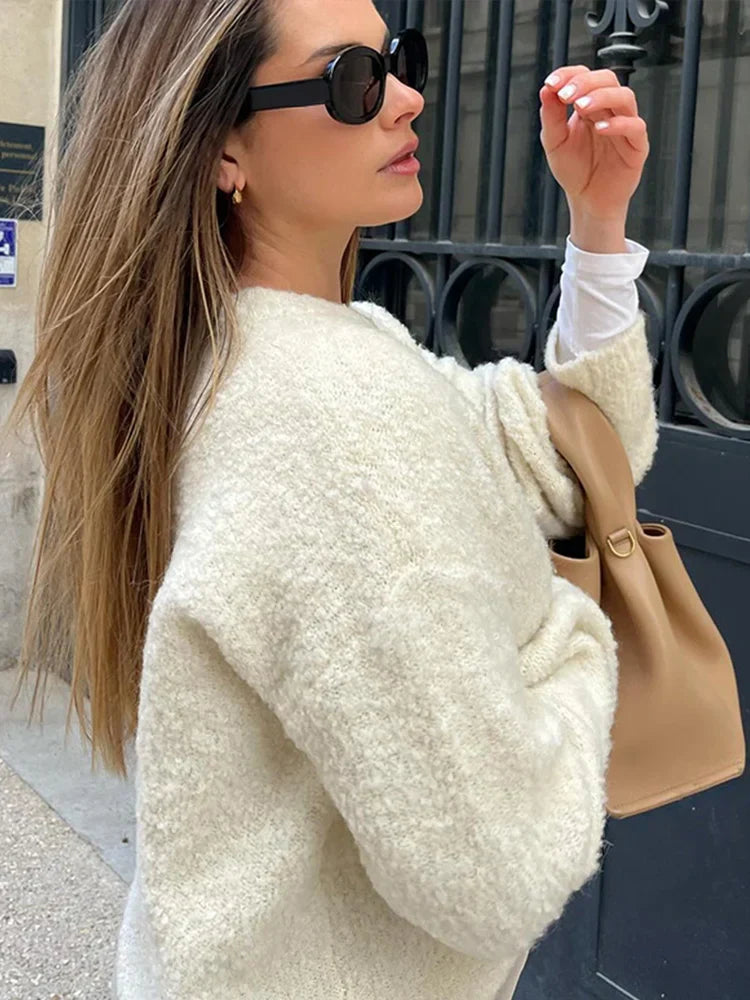 Jacinta™ - Cardigan classique vintage
