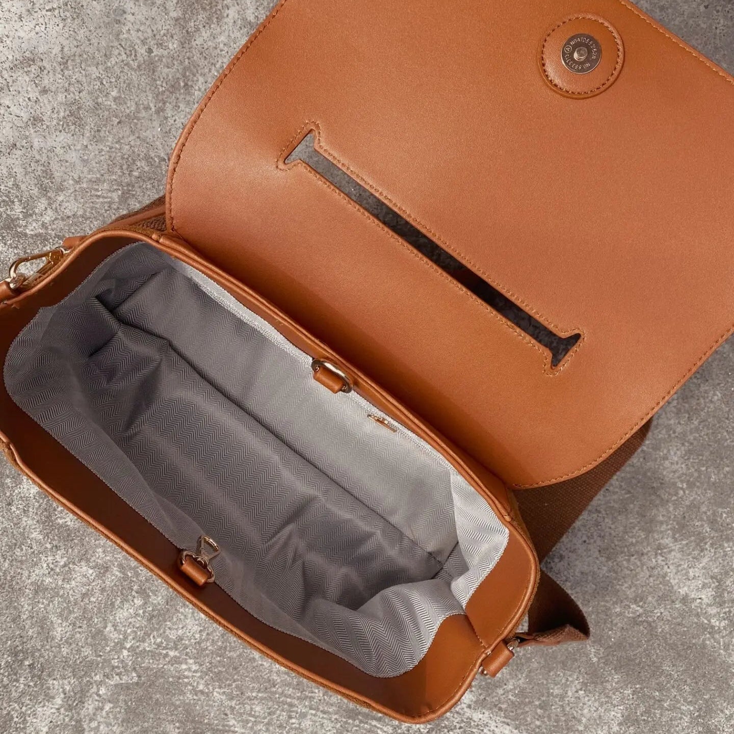 Kalinae™ - Sac Bandoulière Suédine Vintage