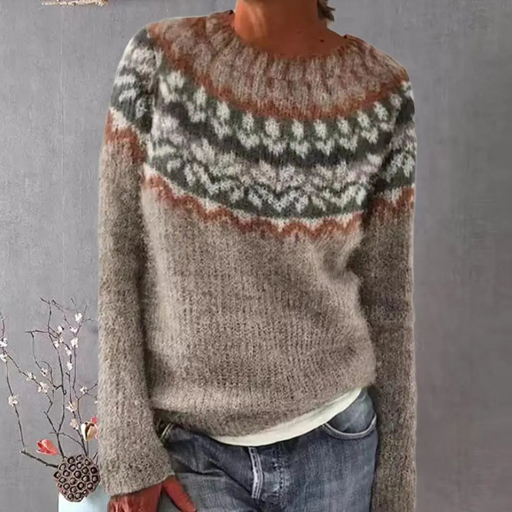Nathalie™ - Pull Rayé Chic pour l'Automne-Hiver