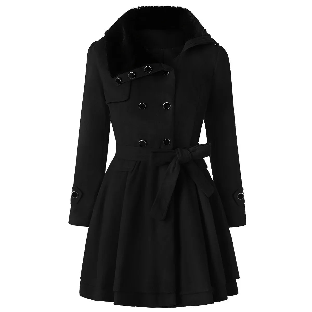 Mila™ - Manteau Slim en Laine Élégance et Chaleur
