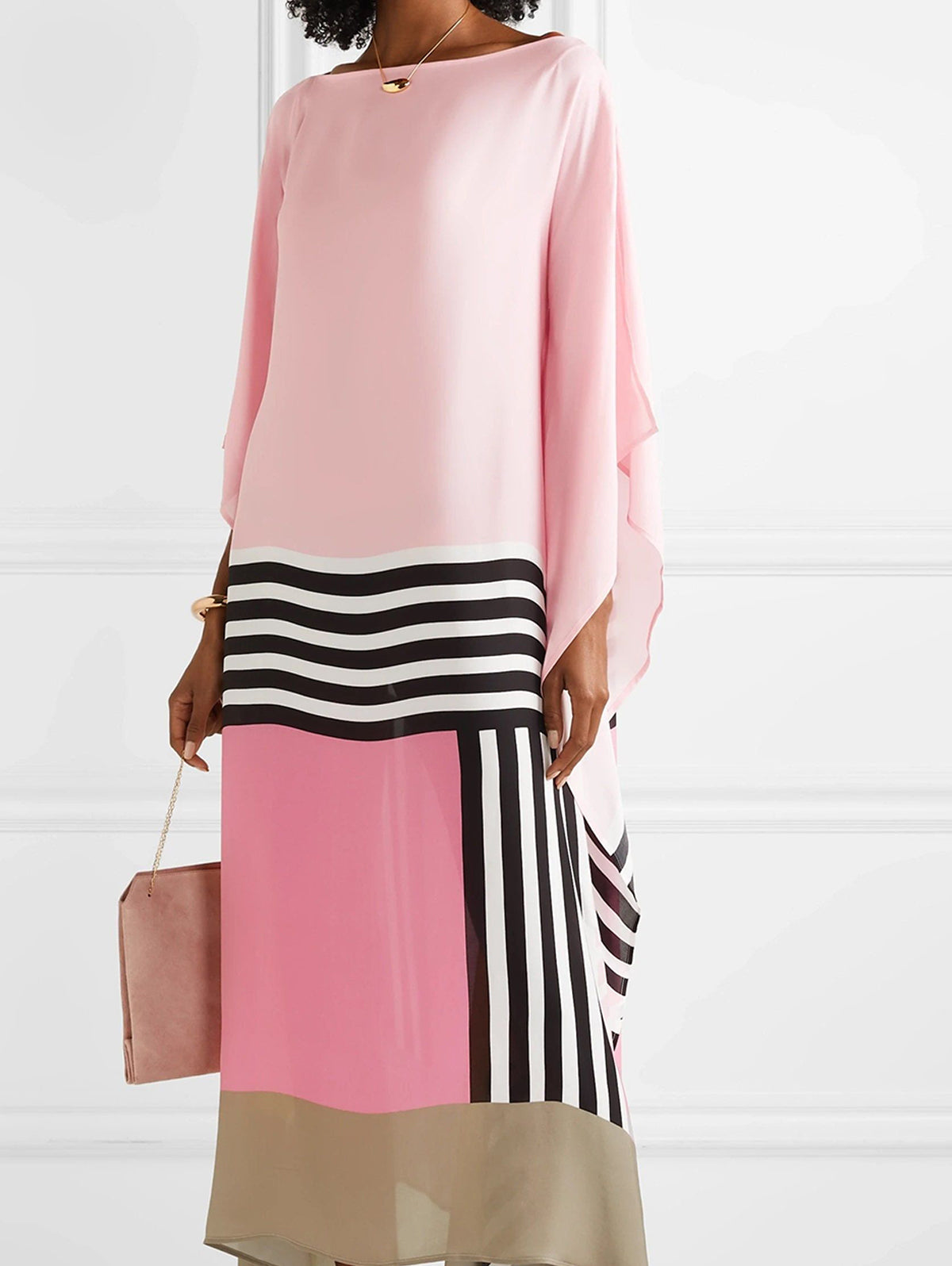 Rayna™ - Caftan Élégant à Imprimé Géométrique