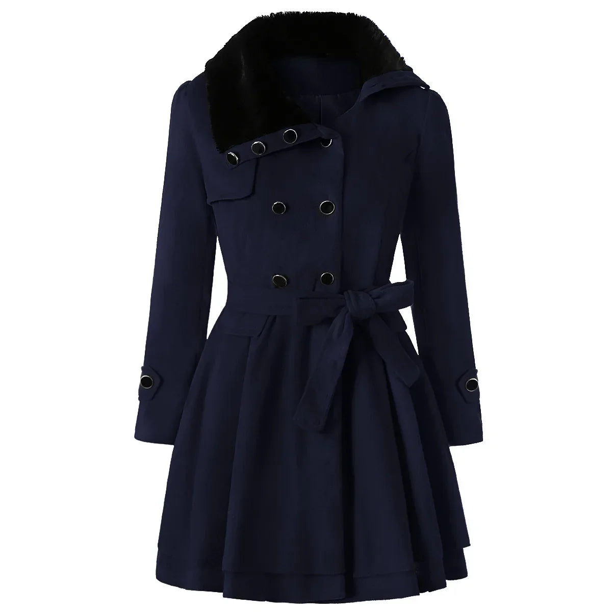Mila™ - Manteau Slim en Laine Élégance et Chaleur