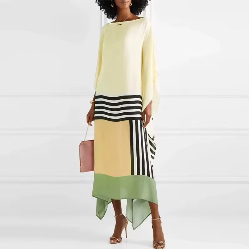 Rayna™ - Caftan Élégant à Imprimé Géométrique