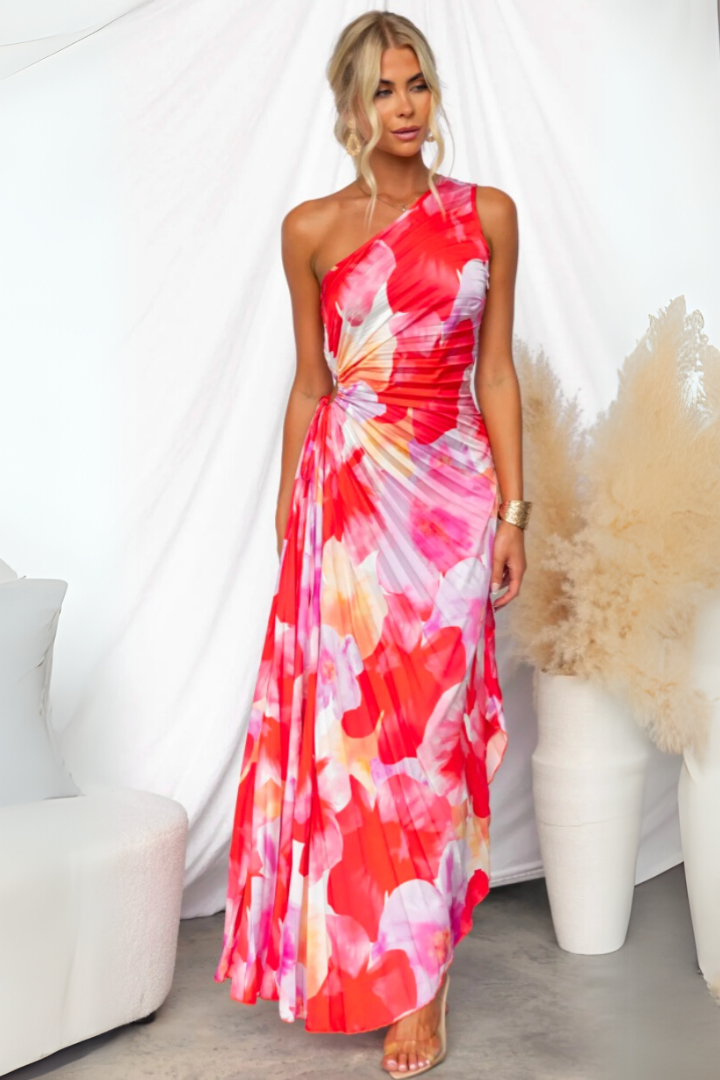 Alma™ - Robe d'été élégante à plis